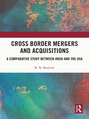 cover image of Cross Border Mergers and Acquisitions